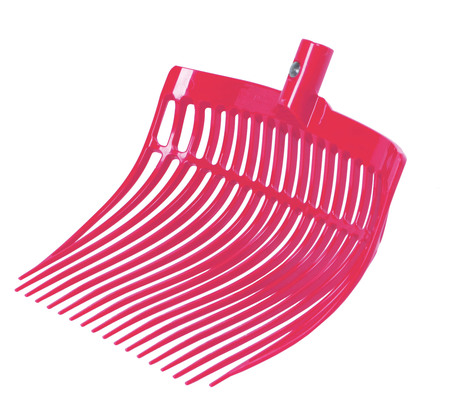 SHAVINGS FORK JUNIOR POLYCARB, NO HANDLE, HOT PINK